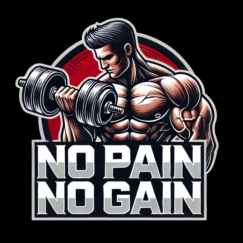 PAS DE DOULEUR - PAS DE GAIN - FORME PHYSIQUE - MOTIVATION - DEVISE