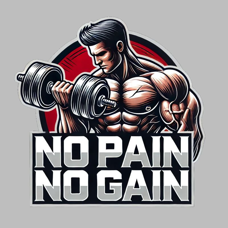 PAS DE DOULEUR - PAS DE GAIN - FORME PHYSIQUE - MOTIVATION - DEVISE
