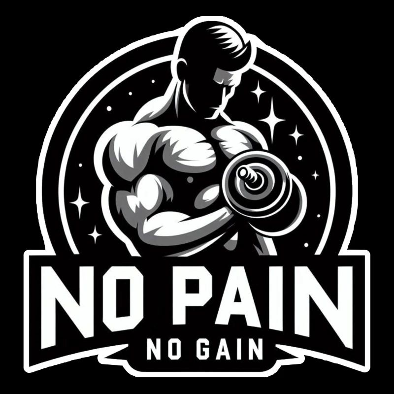 PAS DE DOULEUR - PAS DE GAİN - FORME PHYSIQUE - MOTIVATION - DEVISE