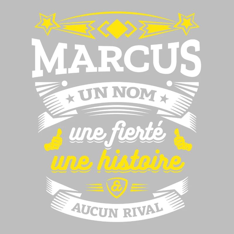 MARCUS UN NOM UNE FIERTÉ AUCUN RIVAL
