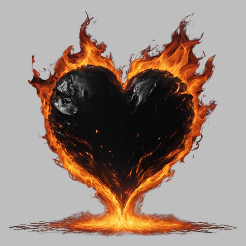 Black Burning Heart