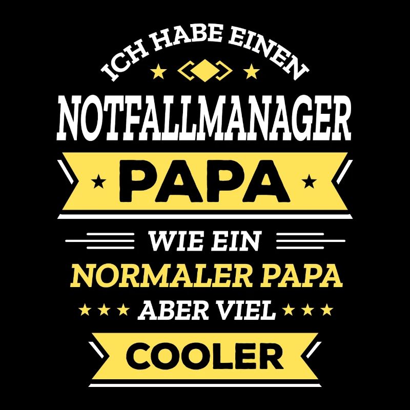 COOLER NOTFALLMANAGER PAPA VATERTAG GEBURTSTAG