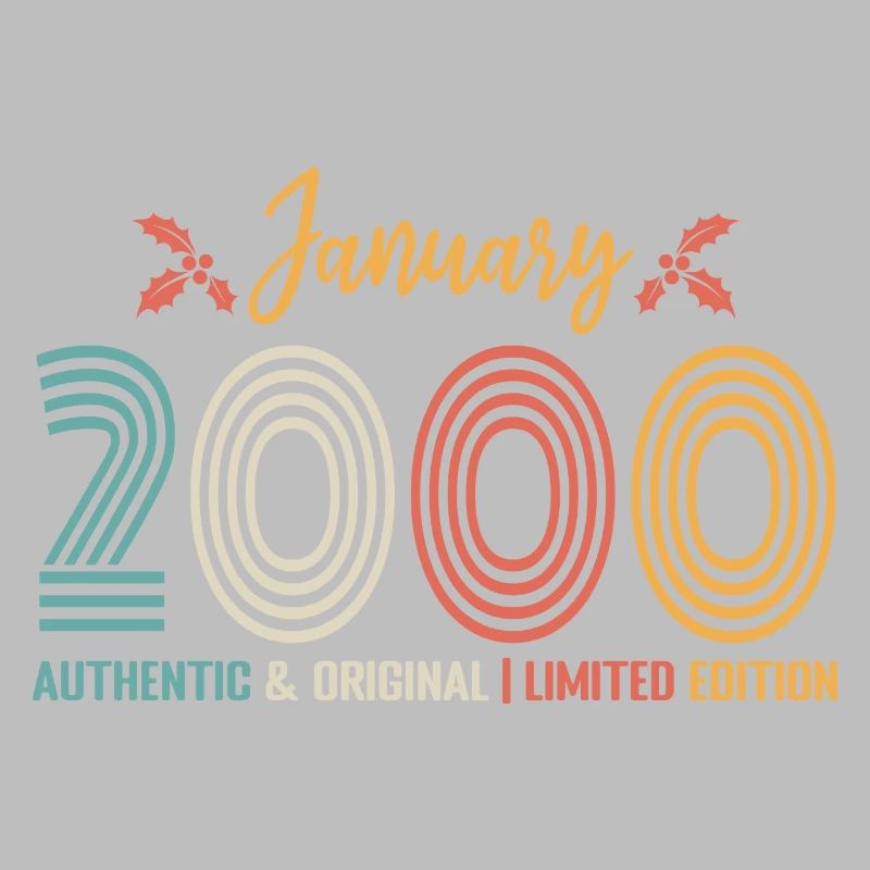 January 2000 Anniversary January 2000 Retro
