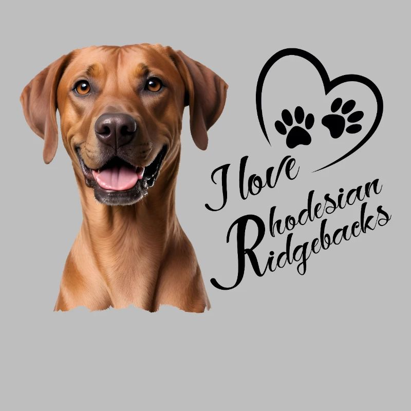 J’adore les Rhodesian Ridgebacks