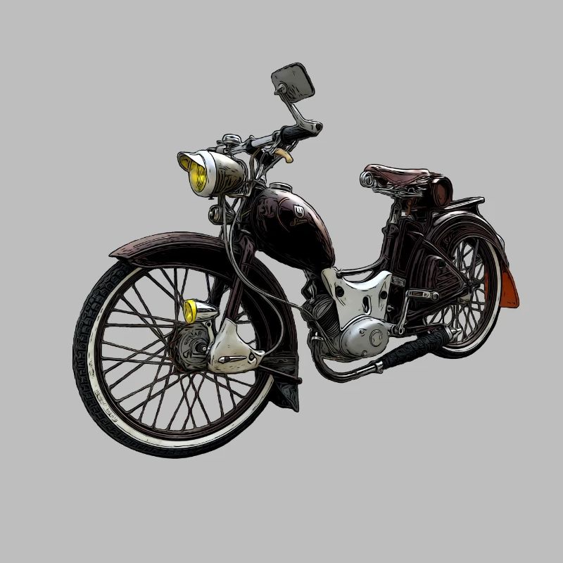 Simson Custom SR2 Conversion Rat Rod