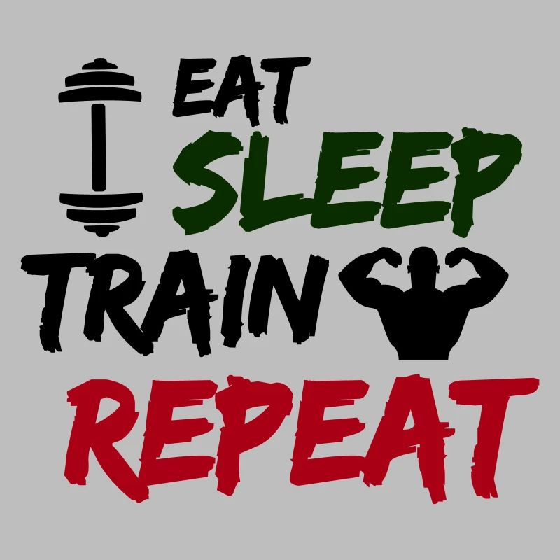 manger dormir train répéter