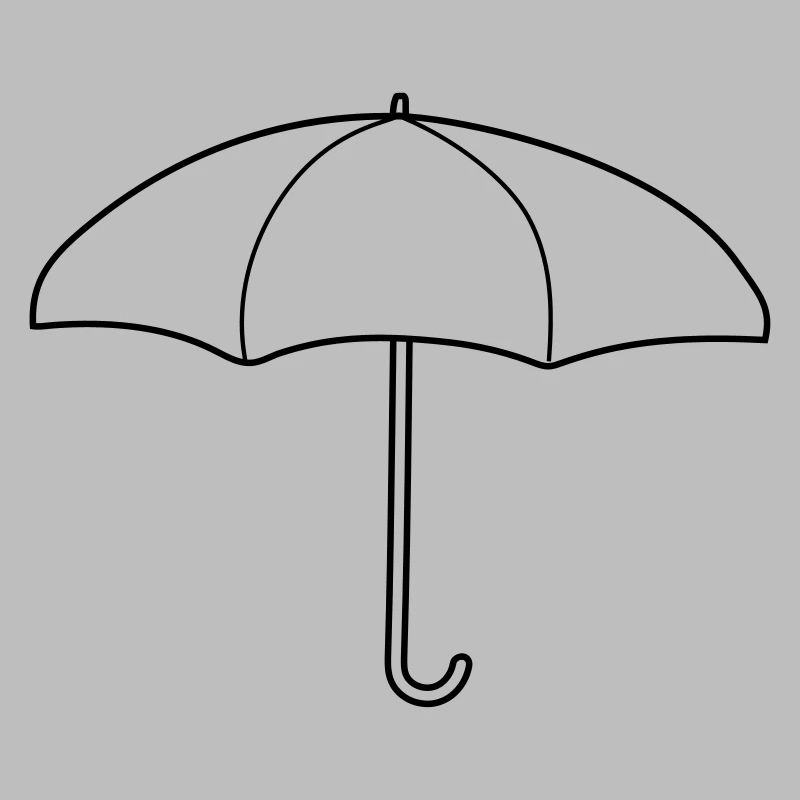 Design Roter Regenschirm