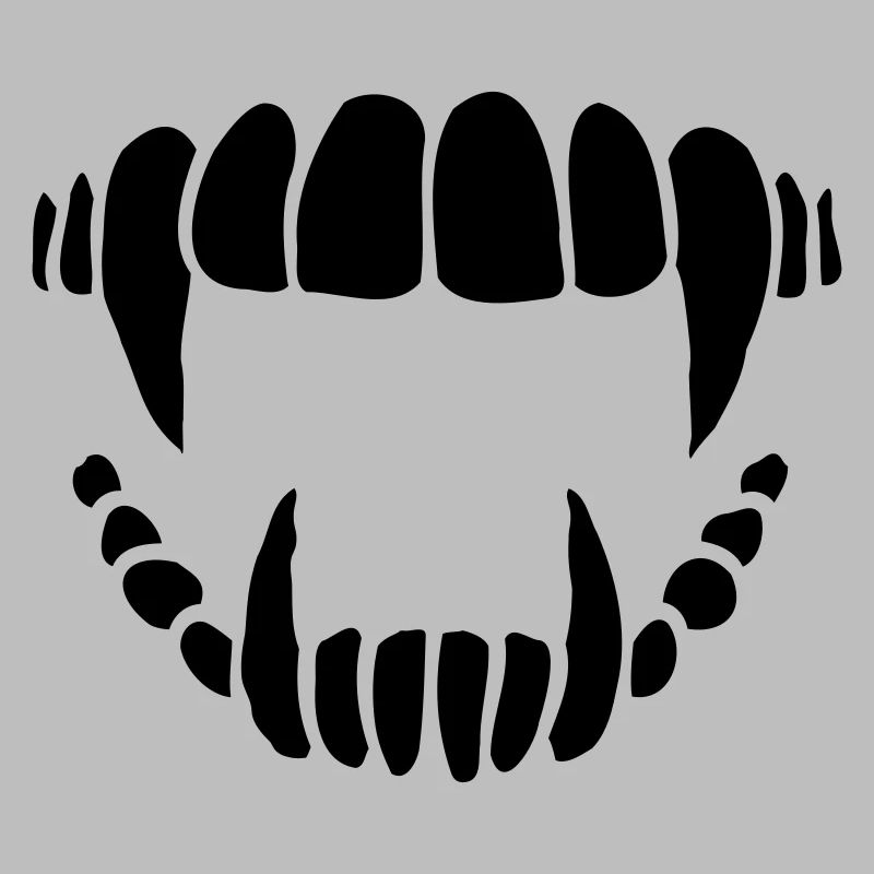 Conception de dents de vampire