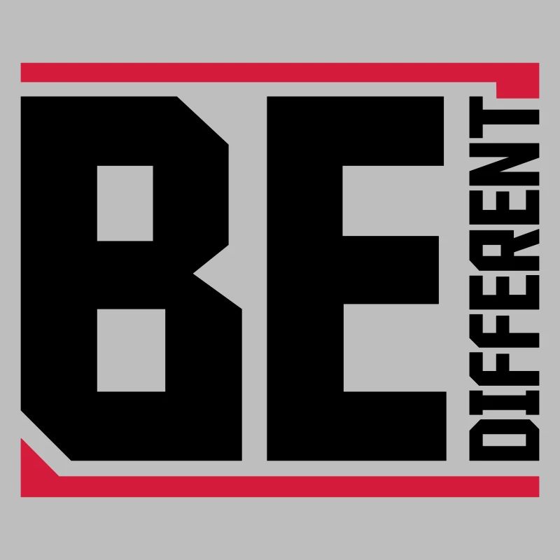 Soyez différent Logo Design