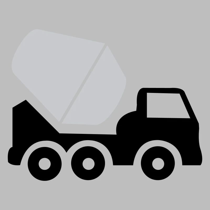 Construction work excavator vehicle
