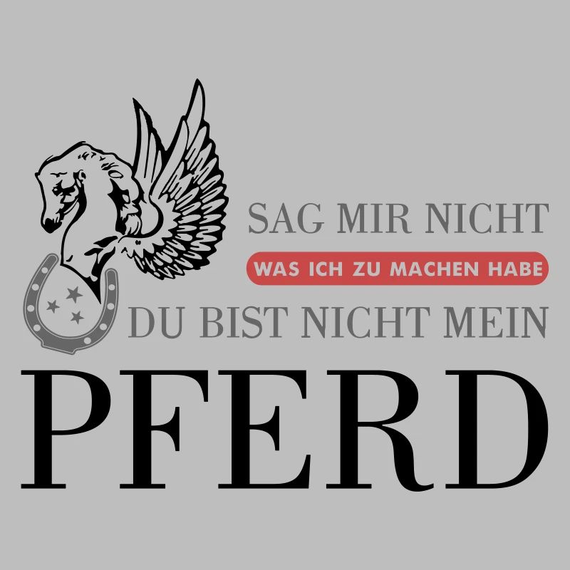 Das "Nicht Mein Pferd" Statement