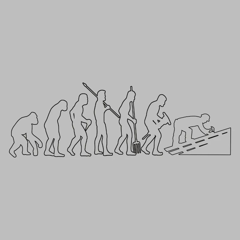 Dachdecker Evolution Handwerk Dachdeckermeister
