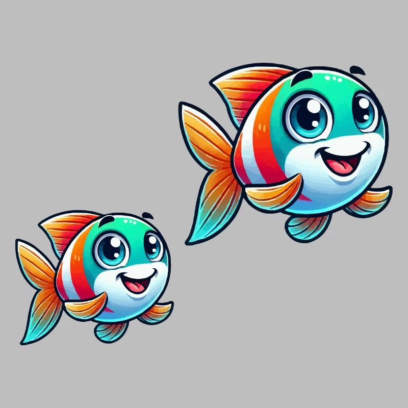 Fische Comic