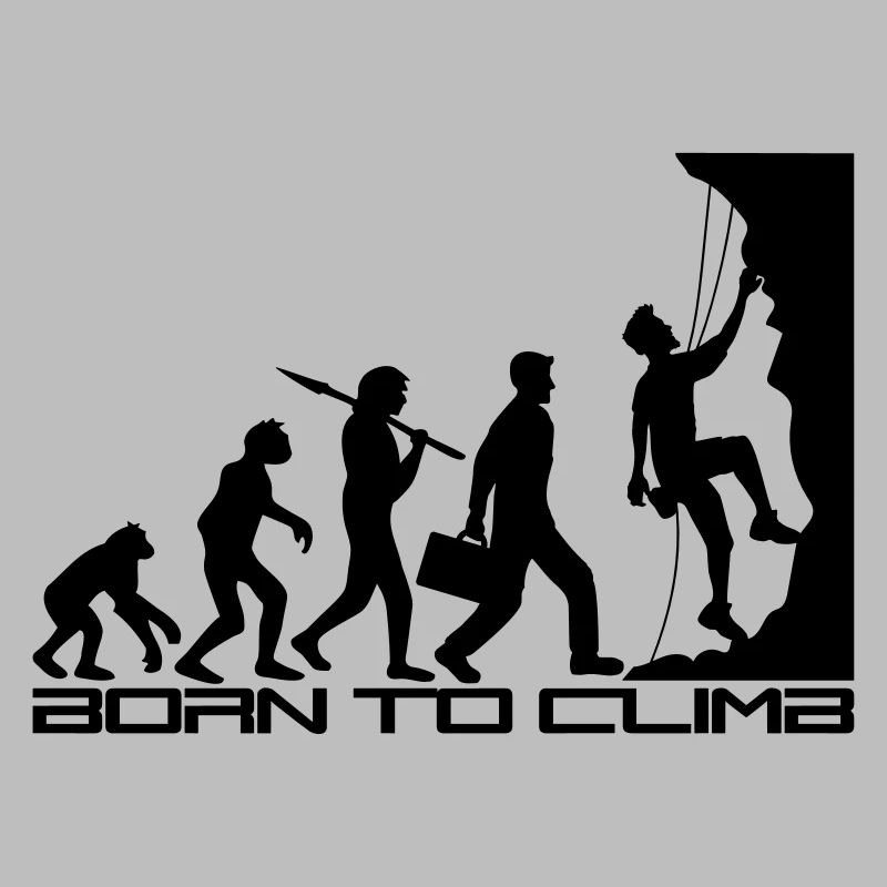 born to climb evolution evolution born steep