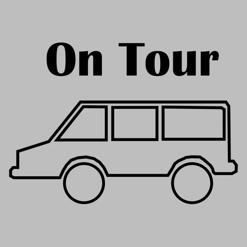 On Tour mit Auto