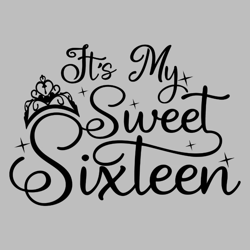 C’est mon doux seize 16e anniversaire 16 ans