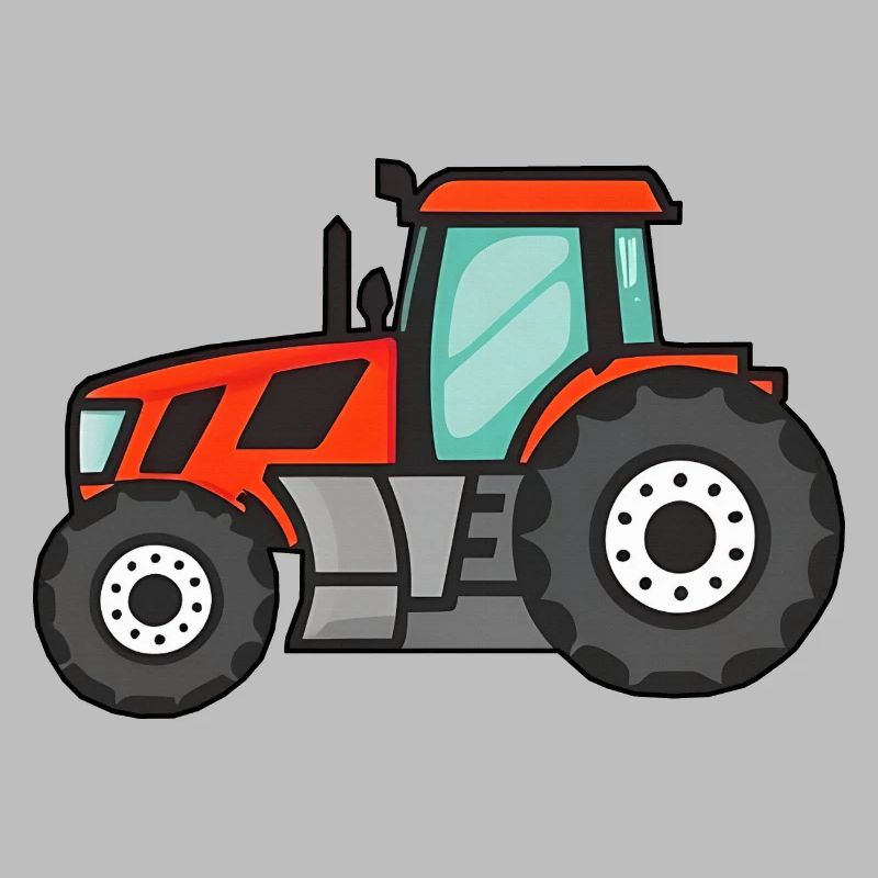Großer Roter Traktor