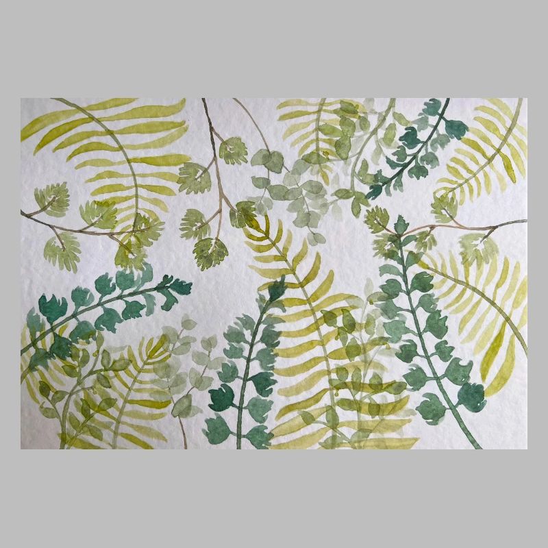 motif de feuillage