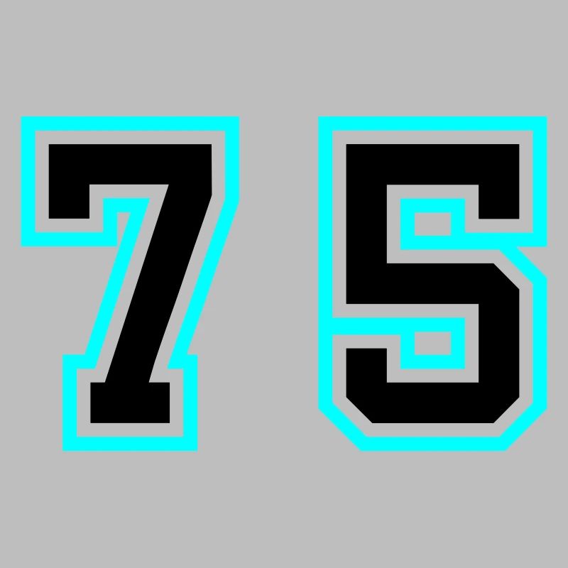 75 Symbole numérique