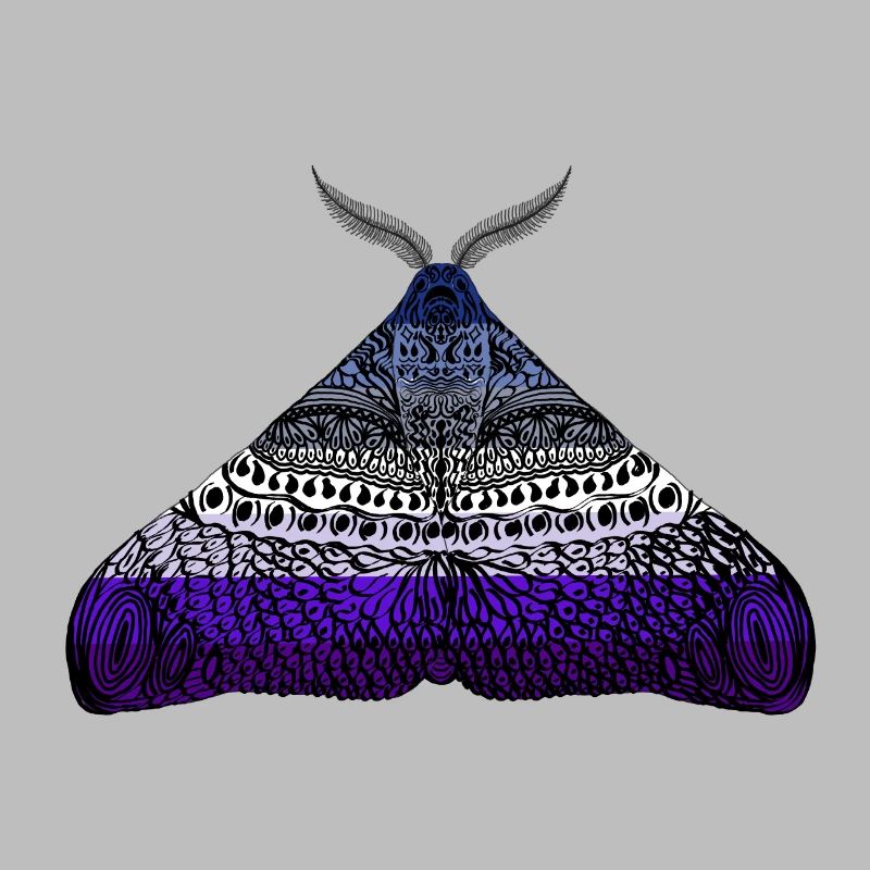 Butch Lesbienne pride moth