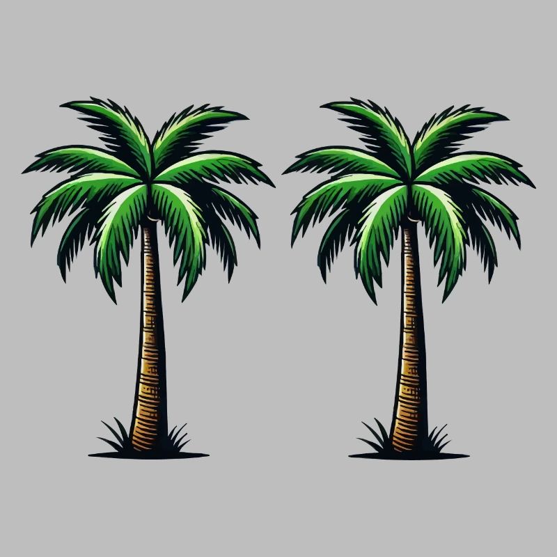 Palm trees