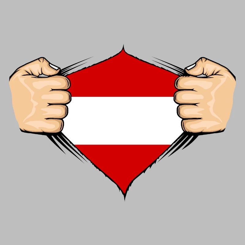 Conception du drapeau de l’Autriche