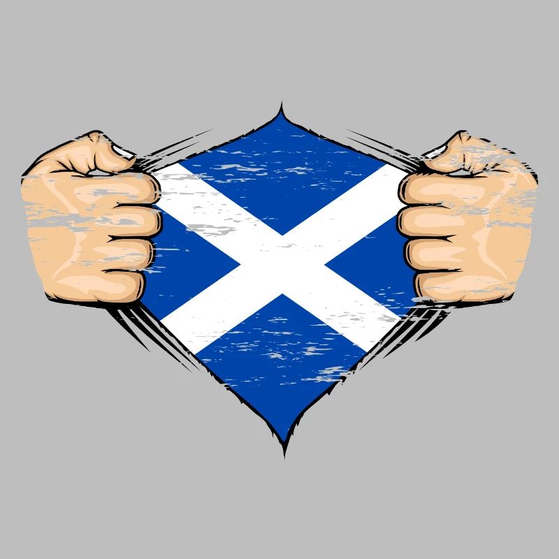 Drapeau de l’Écosse utilisé