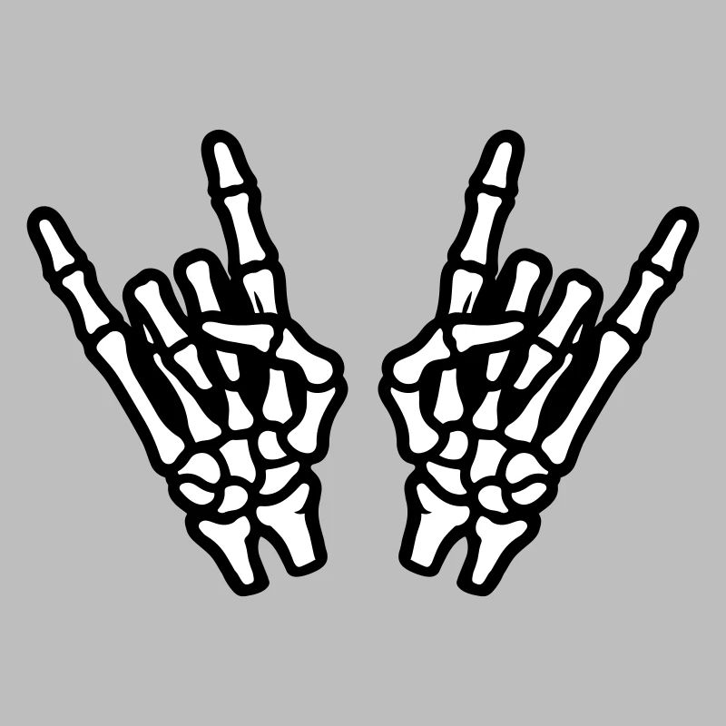 Hand Party Skeleton