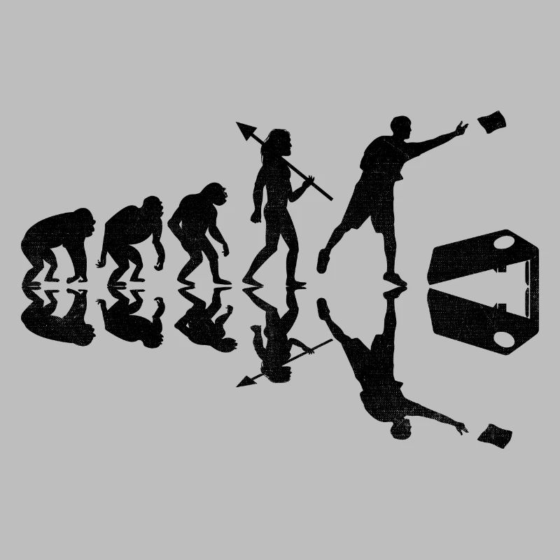 Cornhole Evolution Cornhole Sports Drôle Cornhole