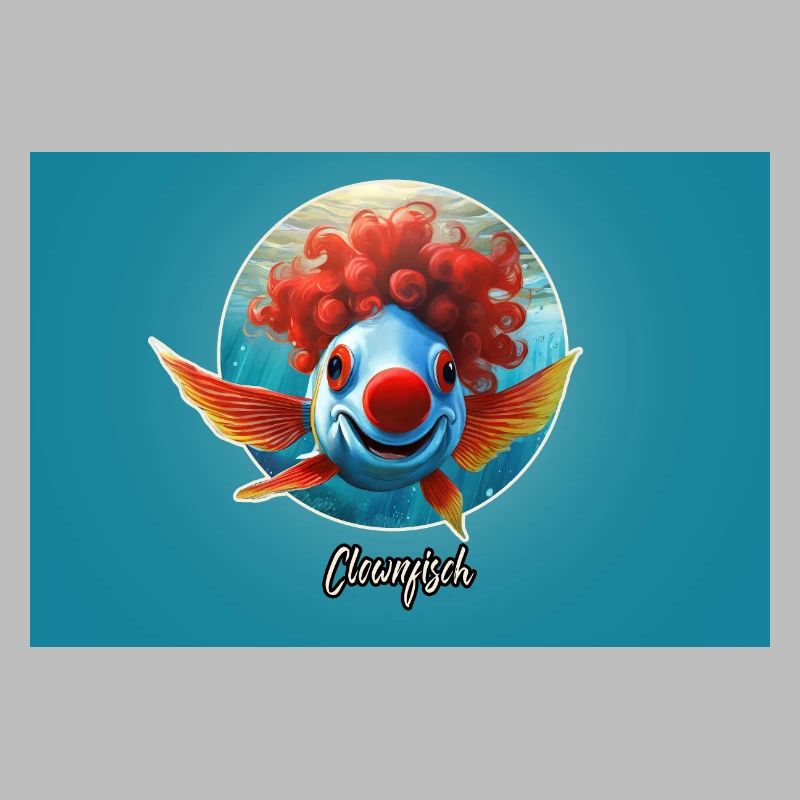 Pun ambiguous german expression - Clownfish