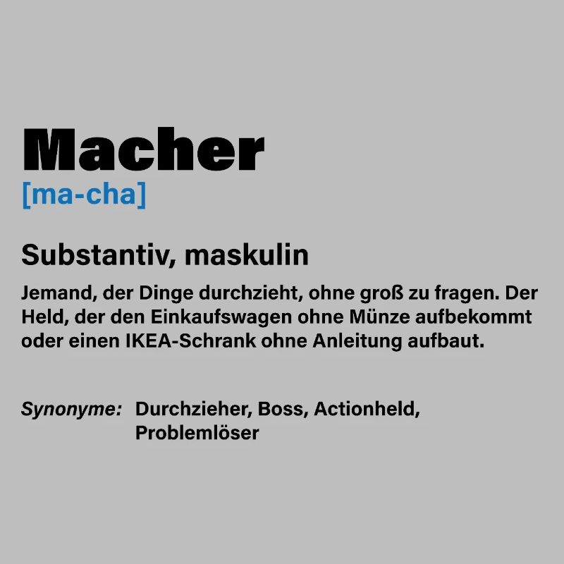 Macher – Der Chef unter den Machern