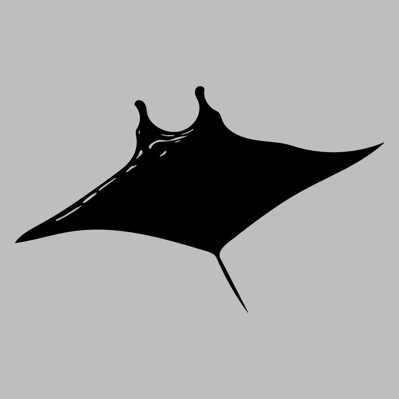 Manta Rochen Vector Style