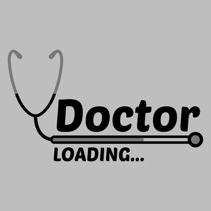 doctor training loading loading bar stethoscope ab