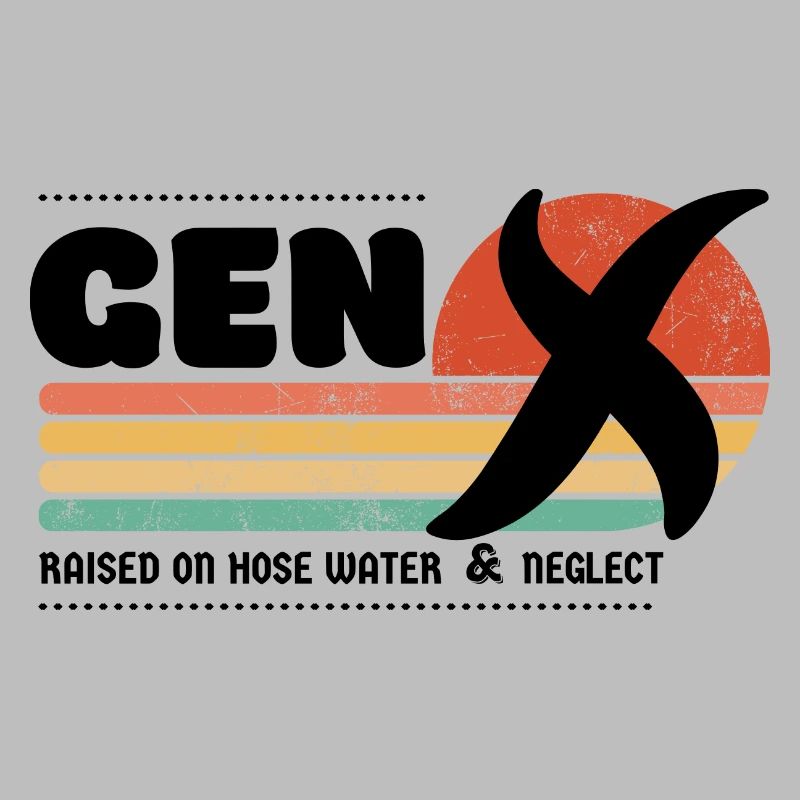 Gen X Sunset - Black