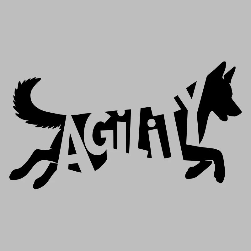 Agility Malinois SVG Vector Color Selectable