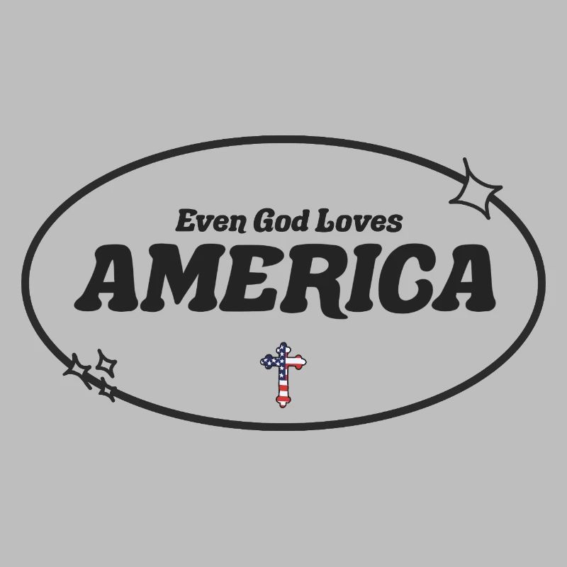 Even God Worships America