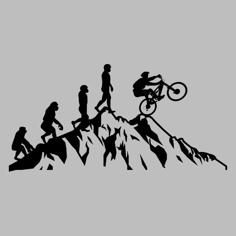 Évolution du VTT à vélo