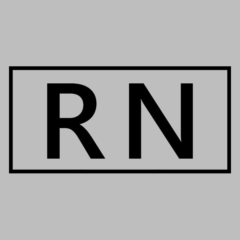 RN oder Registered Nurse Proud Graduated Nursing