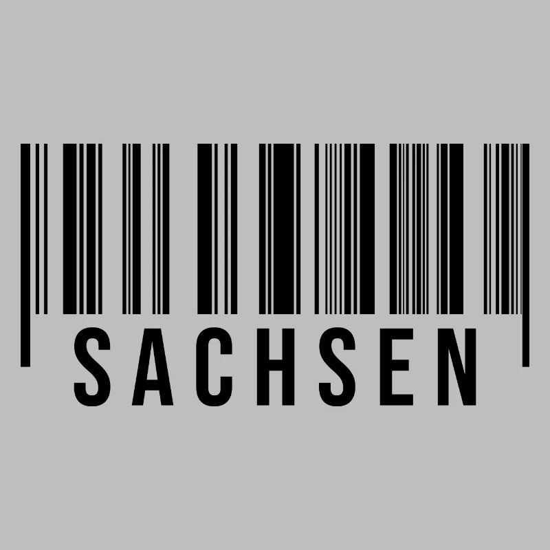 Erzgebirge Strichcode Sachsen