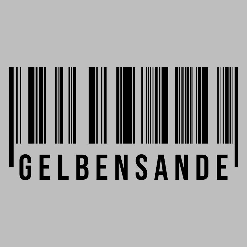 Gelbensande Strichcode