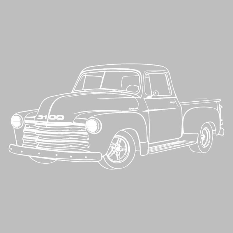 1949 Chevy 3100 stepside camionnette classique