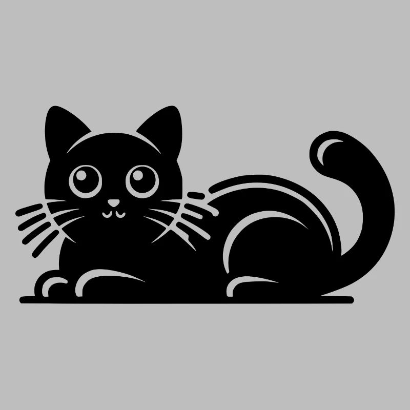 Dessin de chat mignon