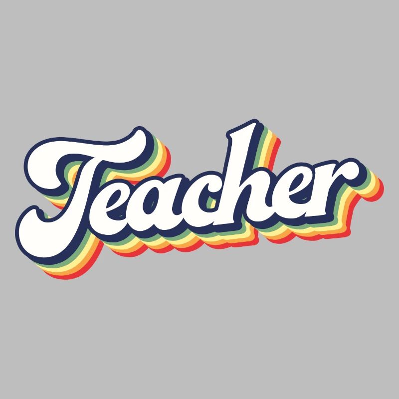 Awesome Retro Teacher's Gift - Back To School