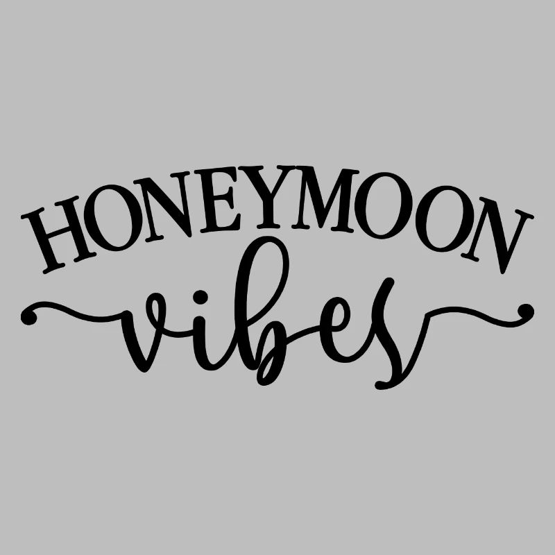 Honeymoon Vibes - Funny Matching Couple's Gift