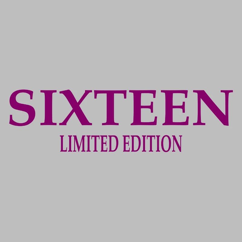 16e anniversaire Seize seize seize