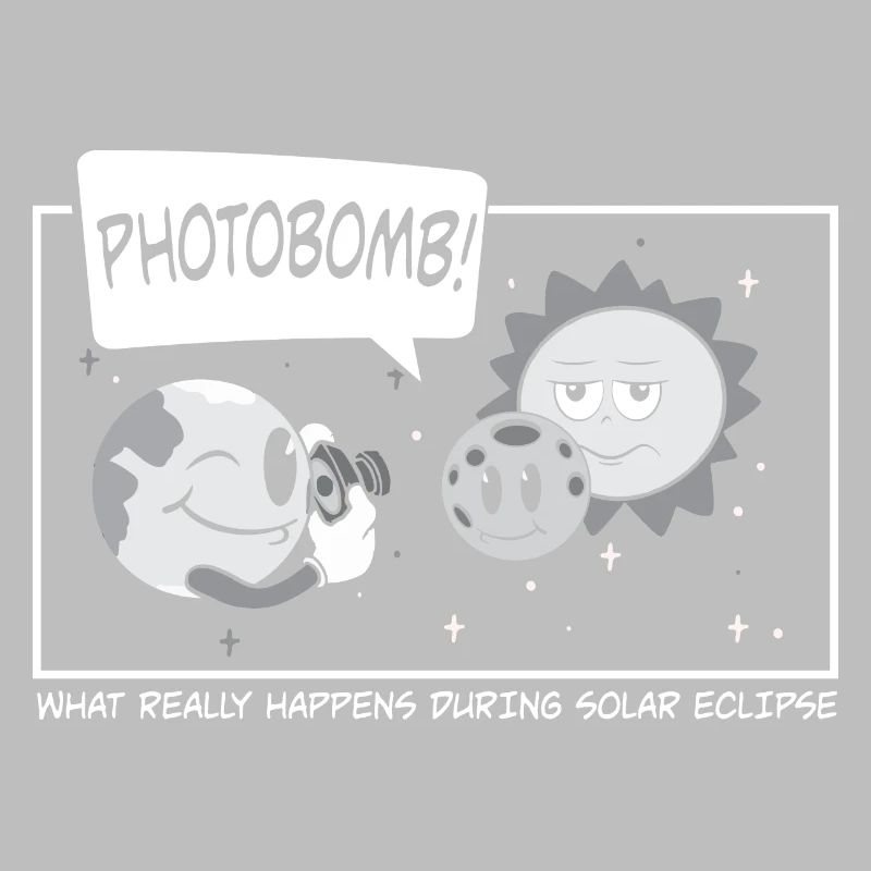 Total Solar Eclipse 2024 Totality Photobomb Sun