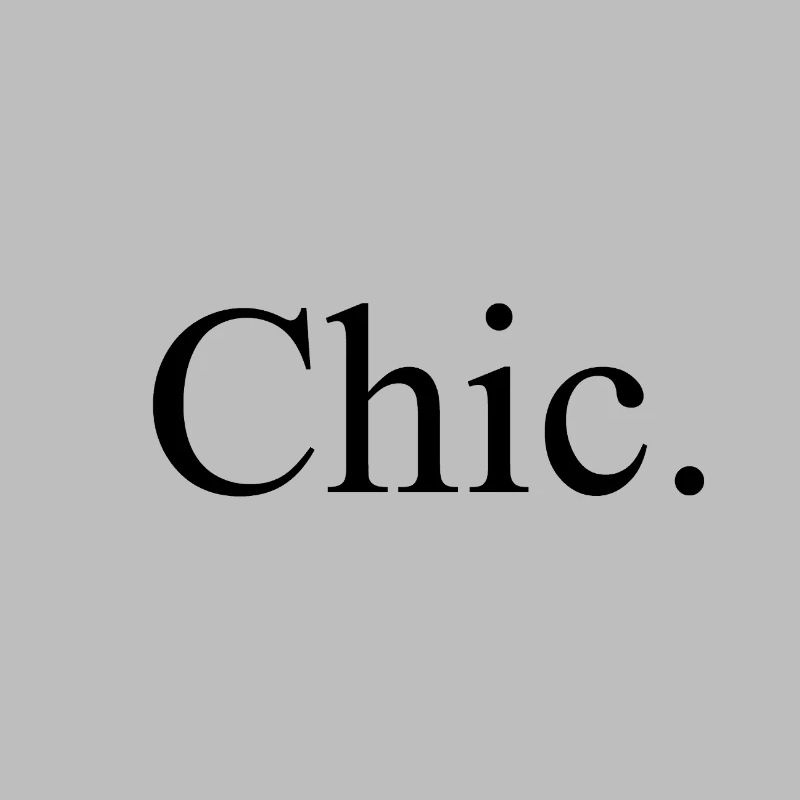 Chic. - moderne - mode - style - mode - élégant