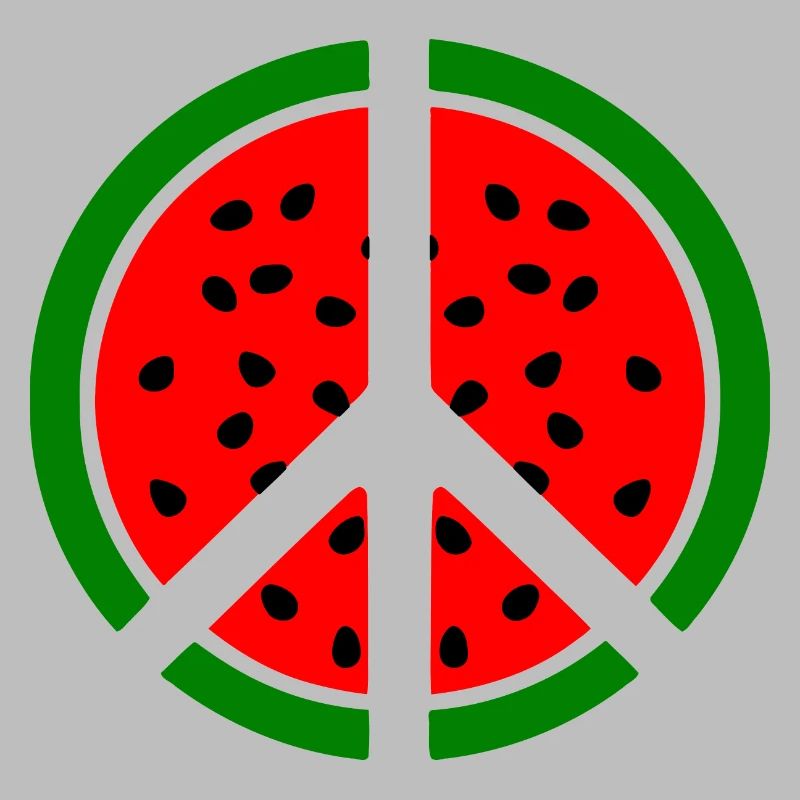 Symbole de paix pastèque