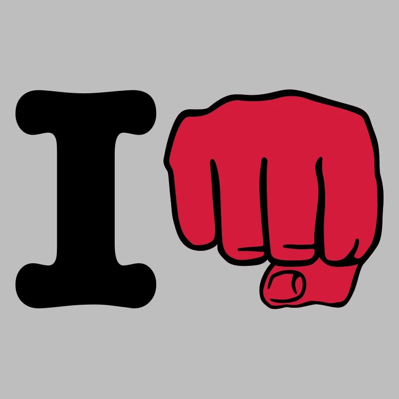 i Punch | ich schlage | ich boxe | Boxing | Karate