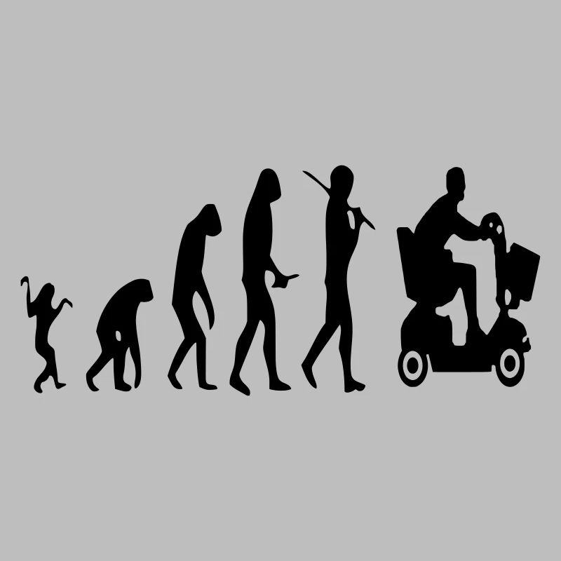 Mobility scooter evolution of disabled people #